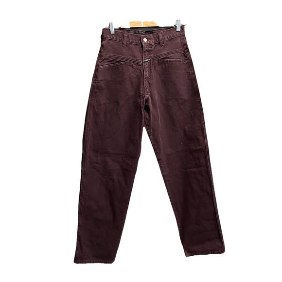 Marithe Francois Girbaud Vintage Purple Women's Jeans Size 28 x 32 - Picture 1 of 5